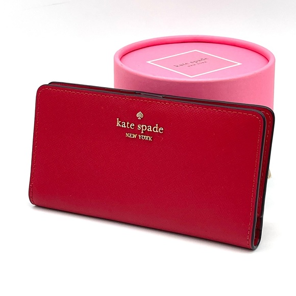 Kate Spade Madison Large Slim Bifold Wallet - Picture 1 of 7